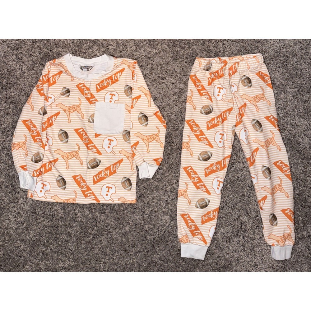 Saving Grace Smochs Tennessee Volunteers Toddler Football Pajamas 3T Rocky Top